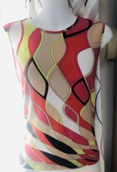 美品　EMILIO PUCCI タンクトップ ノースリーブカットソー 2025年最新】EMILIO PUCCI レディース タンクトップの人気