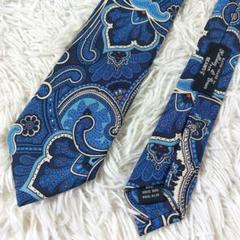未使用級 BEAMS F × Holliday&Brown ペイズリー ネクタイのサムネイル
