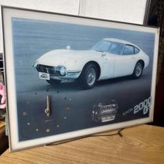 トヨタ2000GT パネル時計　非売品　当時物　美品 Yahoo!オークション -「2000gtパネル時計」の落札相場・落札価格