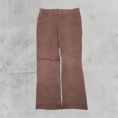 70s フレアパンツ タロン USA製 ビンテージ チェック ブラウン 60s de0d390a1817f0fedfa9533968891f