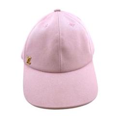 極美品◇ルイヴィトン LV タッチ キャップ ローズ ピンク 帽子 M