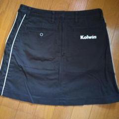 Kolwin ブラック ゴルフスカート