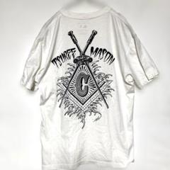フリーメイソン パロディ Tシャツ Lサイズ グラフィック オマージュ アート系