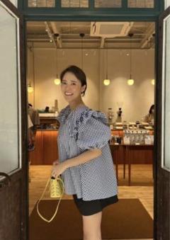 新品未使用rosy monster triple frill blouse