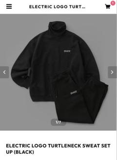 ENNOY ELECTRIC LOGO TURTLENECK SWEAT 最安値 ennoy ELECTRIC LOGO TURTLENECK SWEAT
