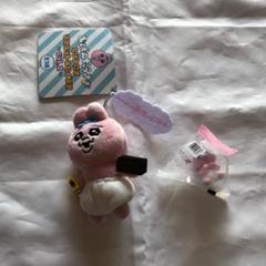 おぱんちゅうさぎ　セリフ付き マスコット & ミニフィギュア