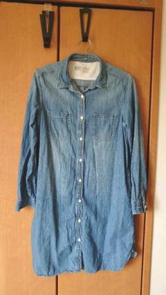 無印良品 シャツワンピース L