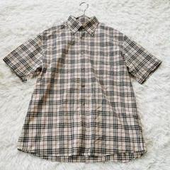 未使用 バーバリー ノバチェック Tシャツ 半袖 ストレッチ 4