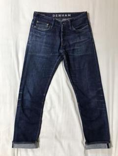 【美品】デンハム・デニムパンツ・ジーンズ・CUTTER・ほつれ加工・DENHAM Cutter＋（カッタープラス）OAジーンズ DENHAM（デンハム