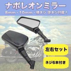 タナックス ナポレオン AX クロスミラー 10mm 左右セット 当時物