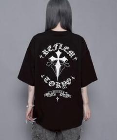 Reflem オーバーサイズTシャツ 黒 2025年最新】レフレム tシャツの人気アイテム - メルカリ