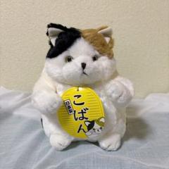 こばんS ぬいぐるみ でぶ猫こてつ 日本製 ネコ 三毛猫