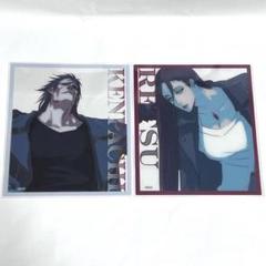 BLEACH WORLD クリアミニ色紙　浮竹　京楽 BLEACH WORLD ミニ色紙コレクション 朽木白哉 日番谷冬獅郎 京楽