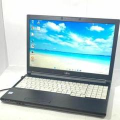 F91【爆速で快適SSD】第6世代富士通ノートパソコン Windows11