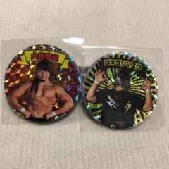 パパはわるものチャンピオンのステッカー2種◯棚橋弘至◯非売品◯新日本プロレス◯