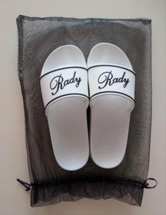 新品 Rady ホワイト ビーチサンダル シャワーサンダル ノベルティ