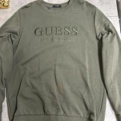 GUESS オリーブグリーン トレーナー L