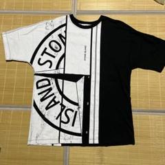 STONE ISLAND ビッグロゴ tシャツ XL 総柄 tee