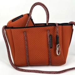 美品 STATE OF ESCAPE 2wayバッグ プティエスケープ オレンジ