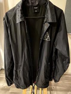 HUF ブラック ナイロンジャケット