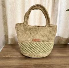 麻ひもバッグ＊ハンドメイド