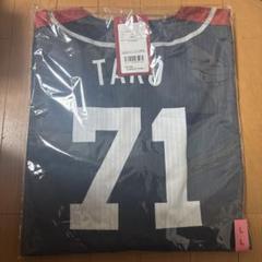 【オープニング 大放出セール】 値下げ】鹿島アントラーズ 国立 ベースボールシャツ 荒木遼太郎L ウェア
