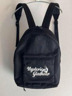 【入手困難】HYSTERIC GLAMOUR リュック 黒 キャンバス　USED 入手困難】HYSTERIC GLAMOUR リュック 黒 キャンバスUSED