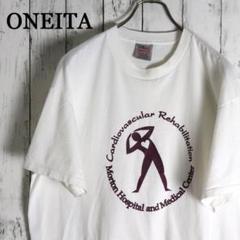 90s ONEITAオニータ メディカルアートプリントTシャツ シングルステッチ