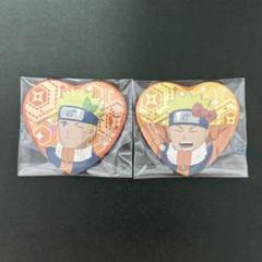 NARUTO サンリオ　ハート型ホロバッジ　うずまきナルト NARUTO-ナルト- ハート型ホロバッジ(等身) 少年篇 サンリオ