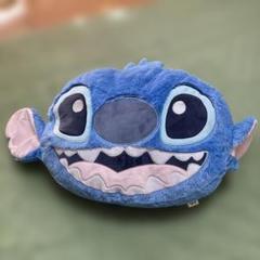 スティッチ 顔型クッション - メルカリ