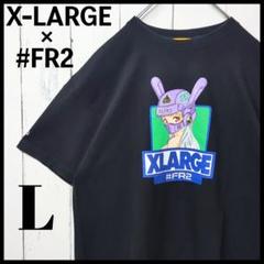 【限定コラボ】 X-LARGE × FR2 バイカーガール 入手困難 Tシャツ