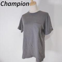 Champion/チャンピオン　グレー 半袖Tシャツ M　シンプル　涼しい　夏物