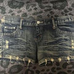 MAISONGILFY ショートパンツ スタッズ S 平成ギャル MAISON GILFY☆デニムショートパンツ 平成ギャル - メルカリ