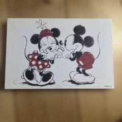 ミッキー ミニー キャンバスアート