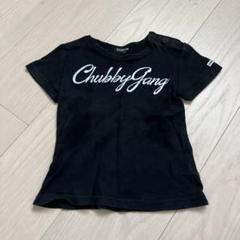 CHUBBYGANG Tシャツ　黒　フラミンゴ