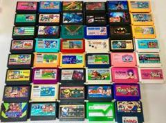 ファミコン　ソフト　（カセット）　まとめ売り　４６本 （ジャンク含む）