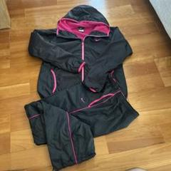NIKEレディース ウインドブレーカー上下セット 水玉模様