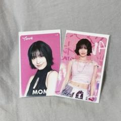 【モモ】TWICE オフライン くじ クリアステッカー