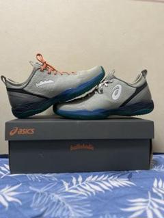 asics ballaholic バスケットシューズ グレー/ブルー 2025年最新】BALLAHOLIC バッシュの人気アイテム - メルカリ