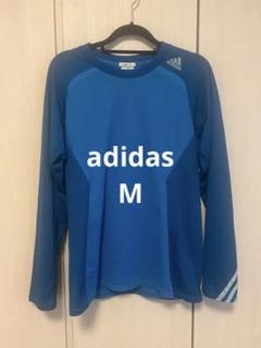 adidas CLIMA COOL 長袖トップス M 青のサムネイル