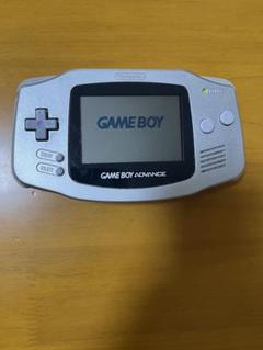 ゲームボーイアドバンス シルバー 本体　ジャンク