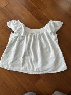 GAP KIDS フリル袖ホワイトシャツ XXL