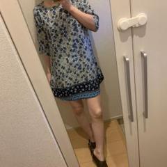 【新品】THEHANGER ペイズリー柄ワンピース M セレクトショップ