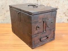【値下げ！】骨董品　引き出し箱　硯箱