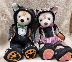 ダッフィー シェリーメイ 黒猫コスチューム ハロウィン ぬいぐるみ付き
