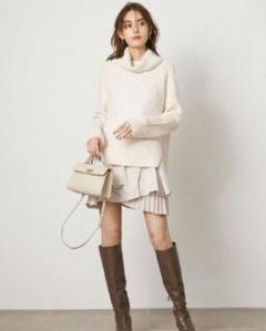 SNIDEL（スナイデル）の「イントリケートフリルコンビニット