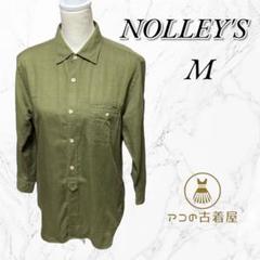 NOLLEY'S ノーリーズ シャツ 七分丈 レディース グリーン M