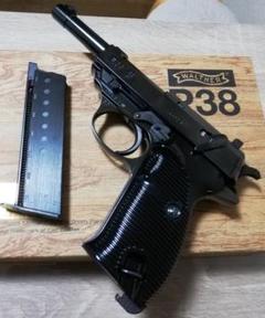 マルゼン ワルサーP38 ブラックメタル ガスブローバック マルゼン WALTHER P38 ac40 ブラックメタル/ガスブローバック