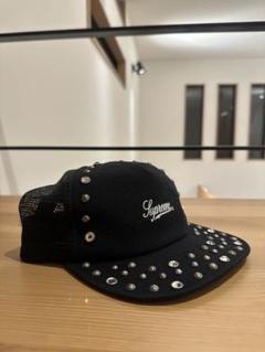 帽子 Supreme x B.B. Simon Studded Canvas Cap Supreme B.B. Simon Studded Canvas 5-Panel Camo | eBay