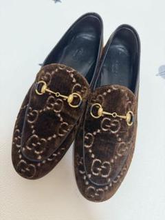 GUCCI グッチ ローファー メンズ サイズ41 約28cm ブラック
